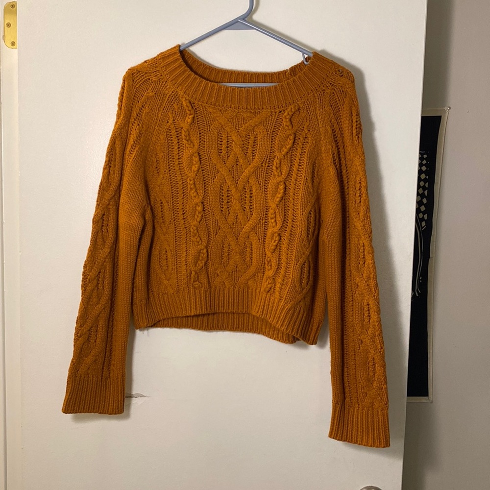 Harper Heritage Burnt orange knitted sweater